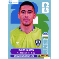 UZB002 - Utkir Yusupov | Uzbekistan | Panini World Cup 2026 Base Sticker
