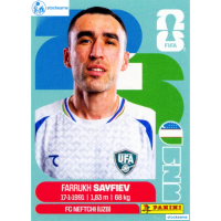 UZB003 - Farrukh Savfiev | Uzbekistan | Panini World Cup 2026 Base Sticker
