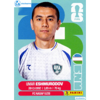 UZB005 - Umar Eshmurodov | Uzbekistan | Panini World Cup 2026 Base Sticker