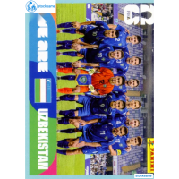 UZB013 - Team Photo | Uzbekistan | Panini World Cup 2026 Base Sticker