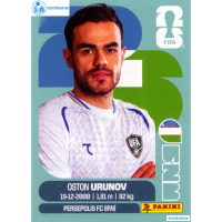 UZB017 - Oston Urunov | Uzbekistan | Panini World Cup 2026 Base Sticker