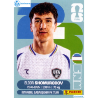 UZB016 - Eldor Shomurodov | Uzbekistan | Panini World Cup 2026 Base Sticker