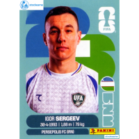 UZB019 - Igor Sergeev | Uzbekistan | Panini World Cup 2026 Base Sticker