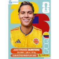 COL015 - Juan Fernando Quintero | Colombia | Panini World Cup 2026 Base Sticker
