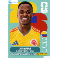 COL017 - Jon Arias | Colombia | Panini World Cup 2026 Base Sticker