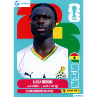 GHA005 - Alidu Seidu | Ghana | Panini World Cup 2026 Base Sticker