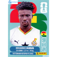 GHA014 - Mohammed Kudus | Ghana | Panini World Cup 2026 Base Sticker