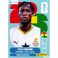GHA019 - Osman Bukari | Ghana | Panini World Cup 2026 Base Sticker