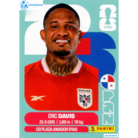 PAN007 - Eric Davis | Panama | Panini World Cup 2026 Base Sticker
