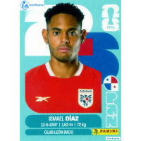 PAN016 - Ismael Díaz | Panama | Panini World Cup 2026 Base Sticker