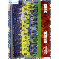 FWC016 - Brazil 2002 | FIFA World Cup History | Panini World Cup 2026 Foil Sticker