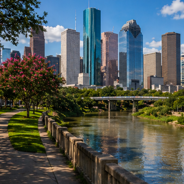 Houston city center loop