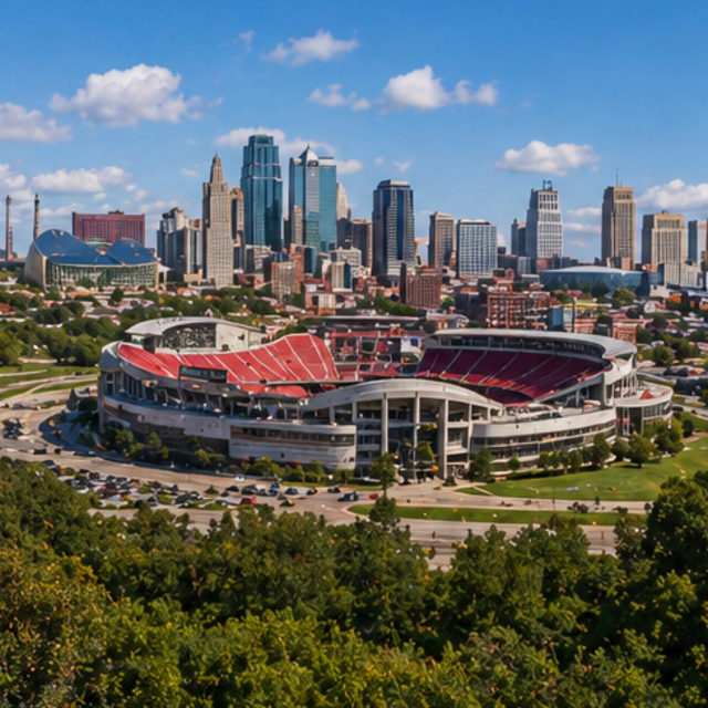 Kansas City pre-match photo stop