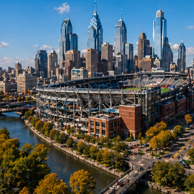 Philadelphia pre-match photo stop