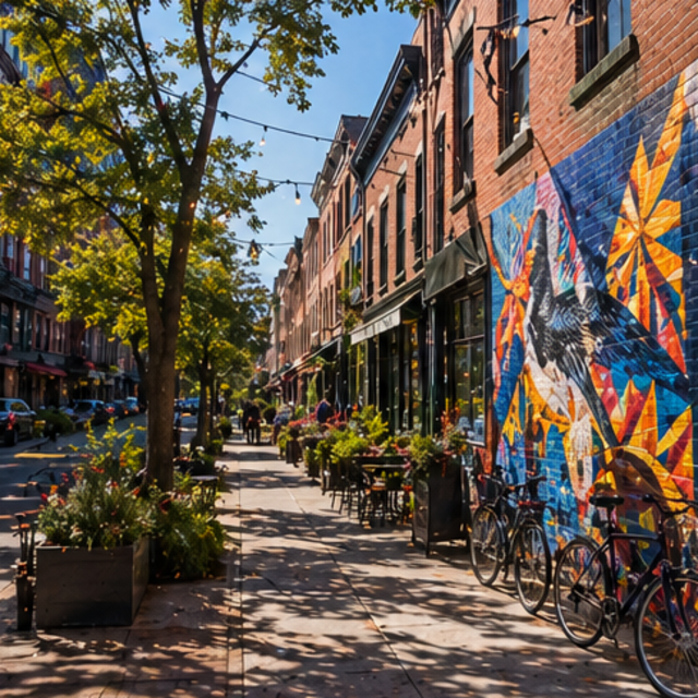 Philadelphia fan-friendly neighborhood
