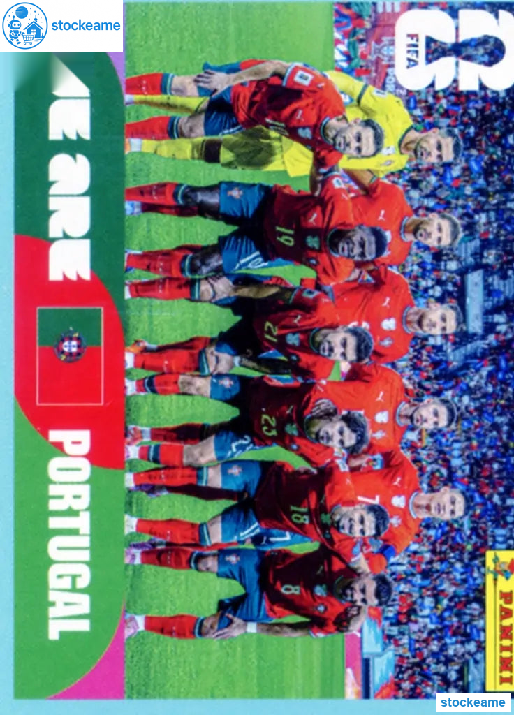 POR013 - Team Photo | Portugal | Panini World Cup 2026 Base Sticker - Image 2