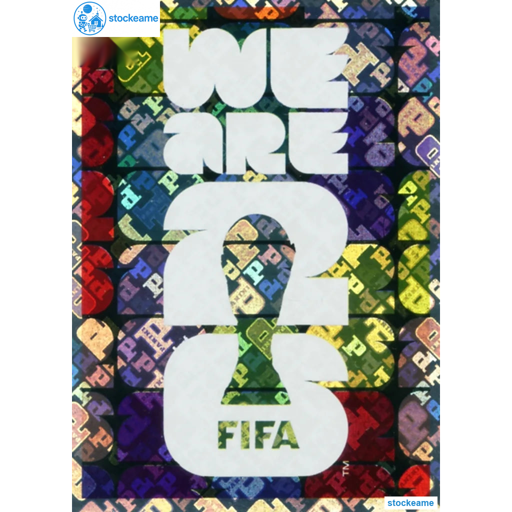 FWC004 - Official Slogan | FIFA World Cup 2026 | Panini World Cup 2026 Foil Sticker