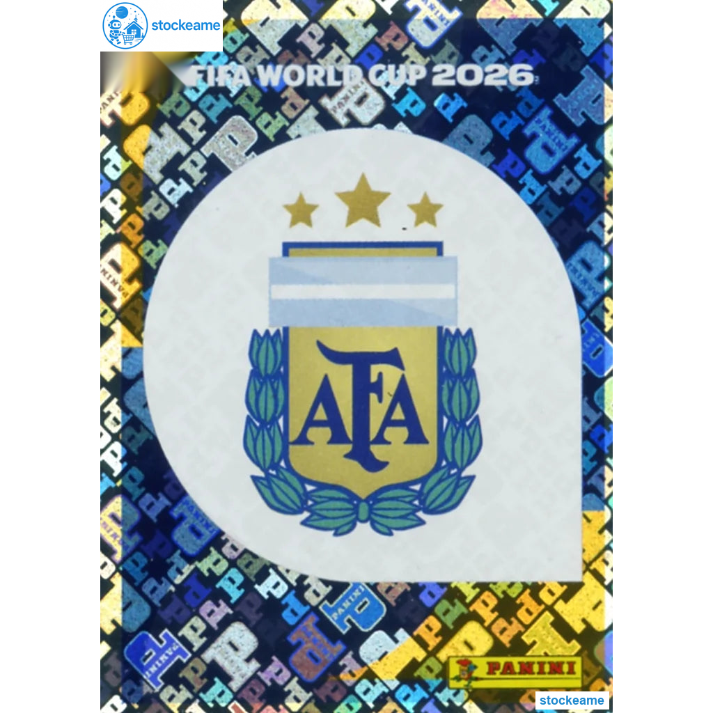 ARG001 - Emblem | Argentina | Panini World Cup 2026 Foil Sticker