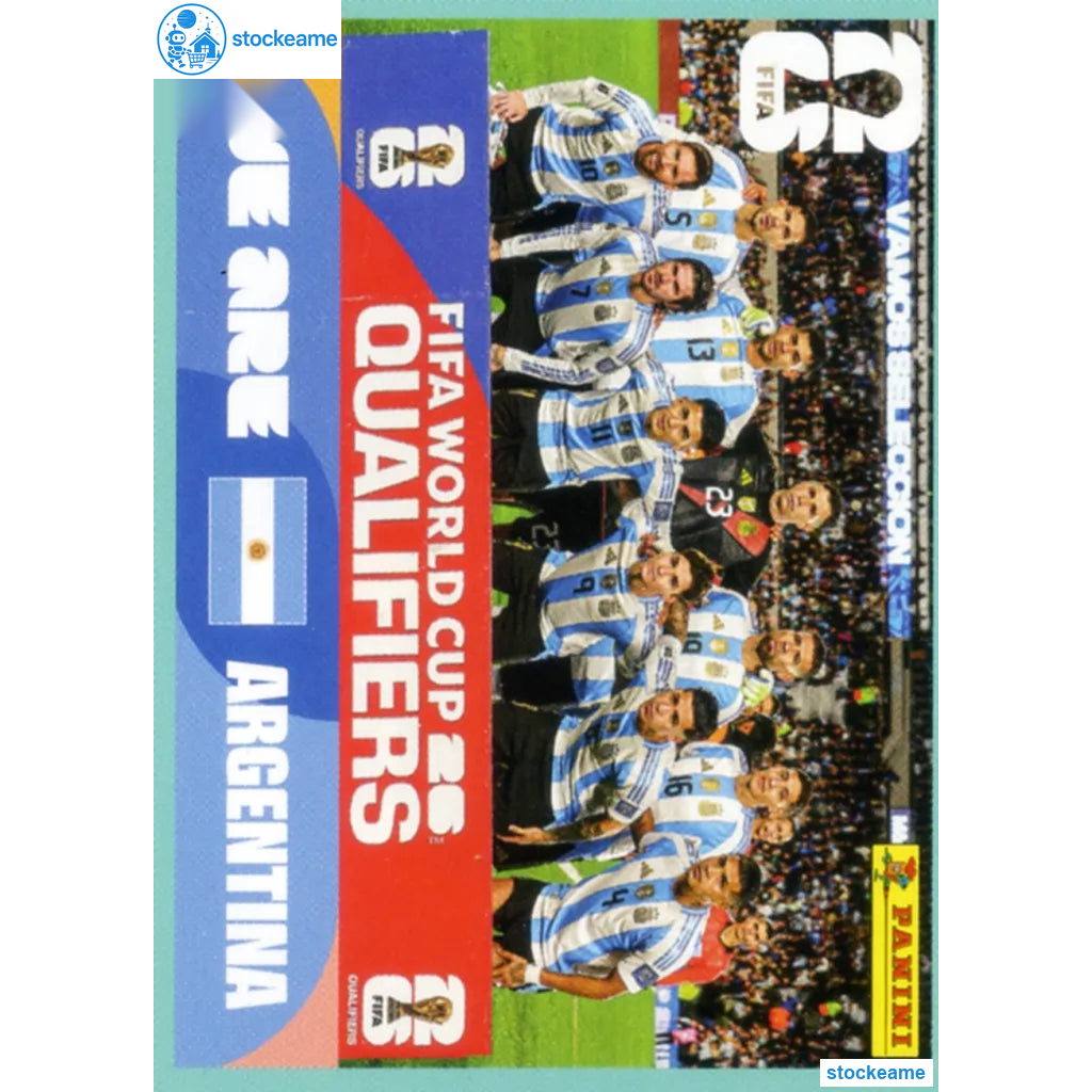 ARG013 - Team Photo | Argentina | Panini World Cup 2026 Base Sticker