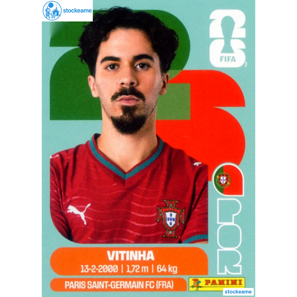 POR012 - Vitinha | Portugal | Panini World Cup 2026 Base Sticker