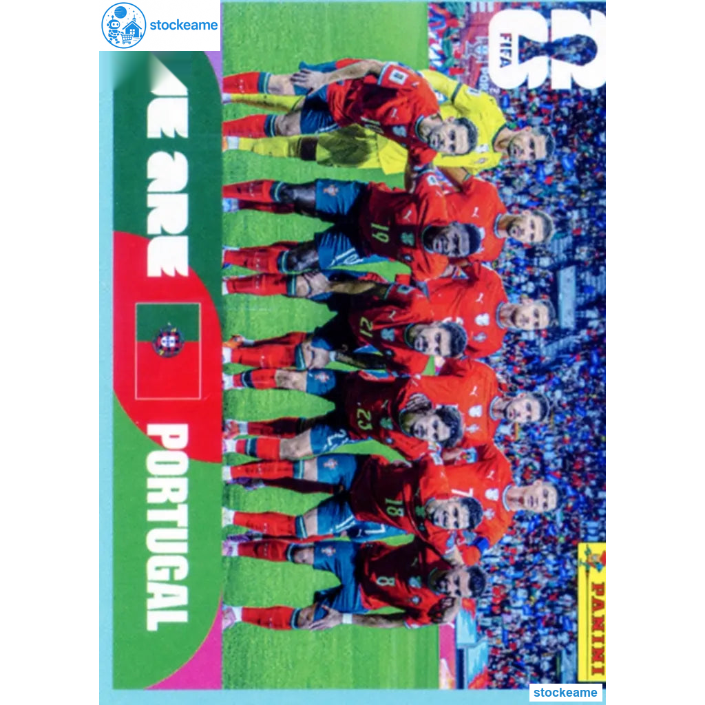 POR013 - Team Photo | Portugal | Panini World Cup 2026 Base Sticker