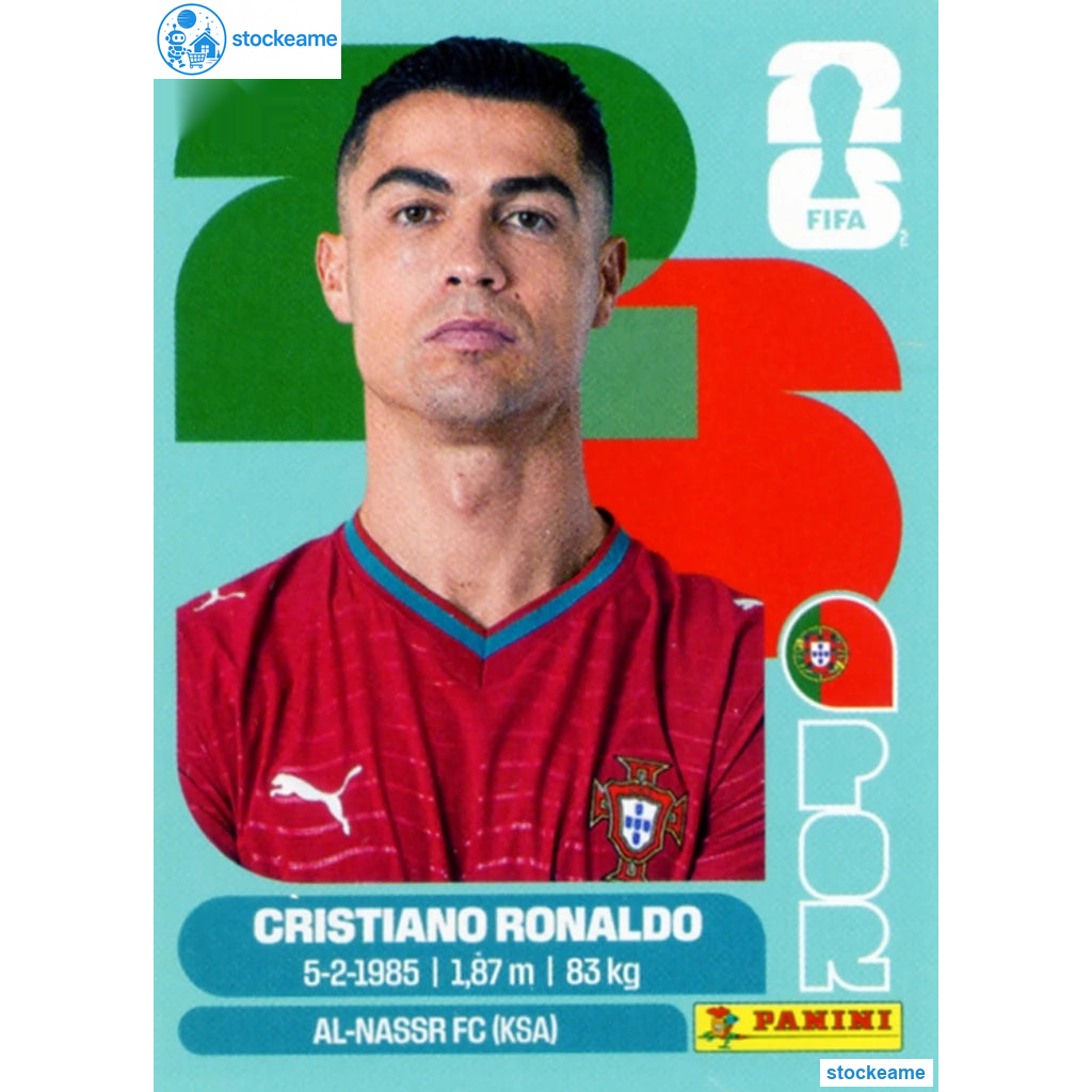 POR015 - Cristiano Ronaldo | Portugal | Panini World Cup 2026 Base Sticker